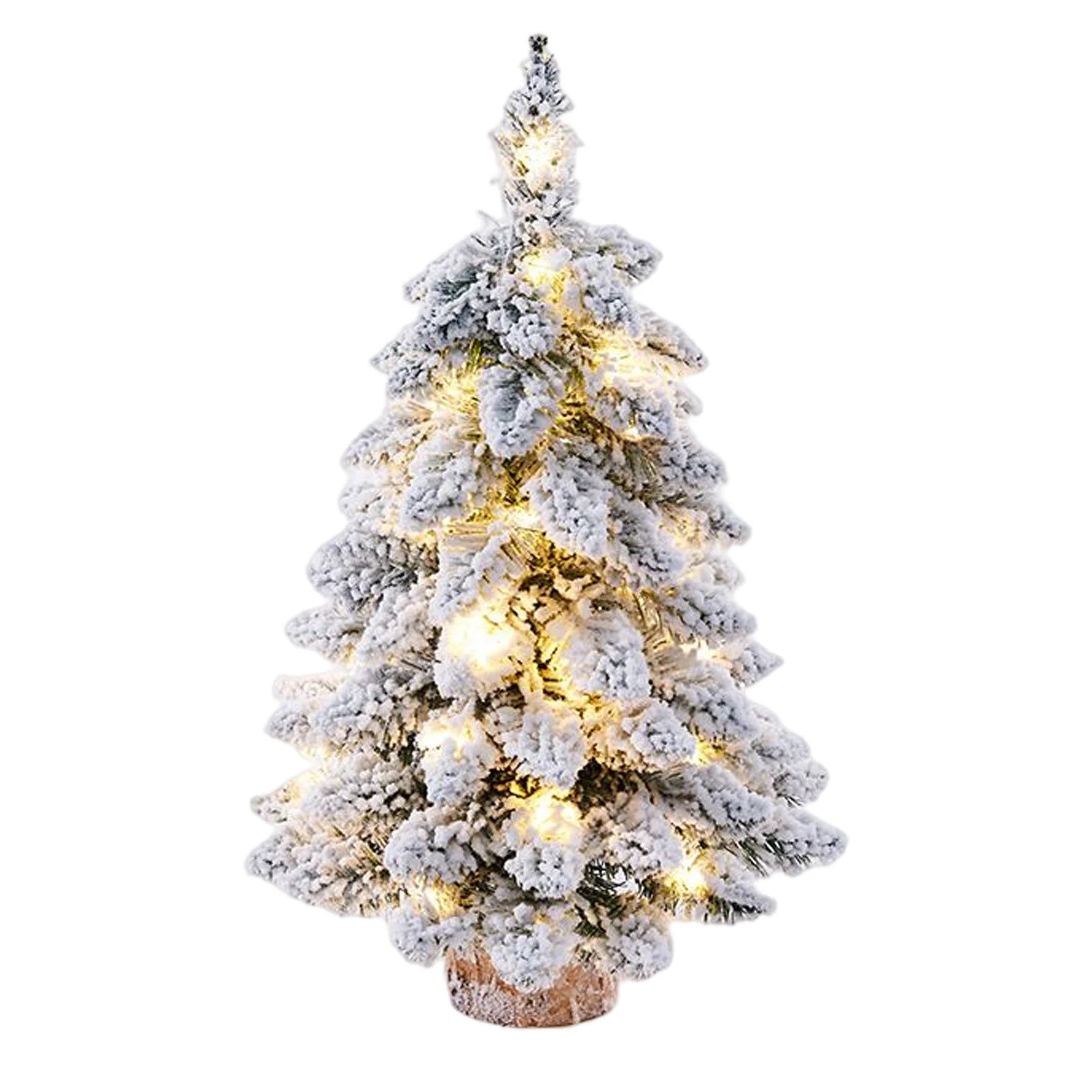 Petit Sapin Enneigé Artificiel avec lumière