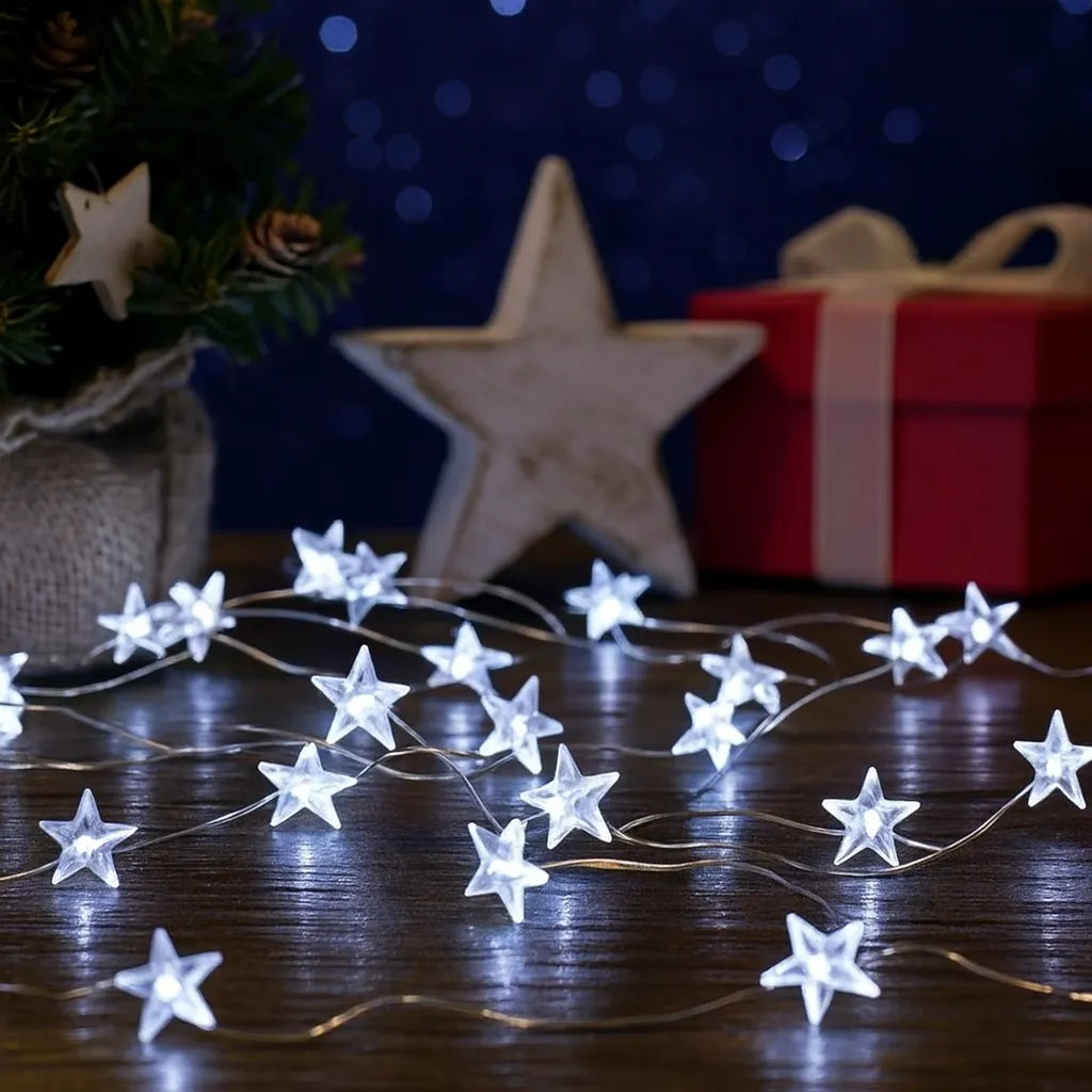 Petite Guirlande Décorative Étoile