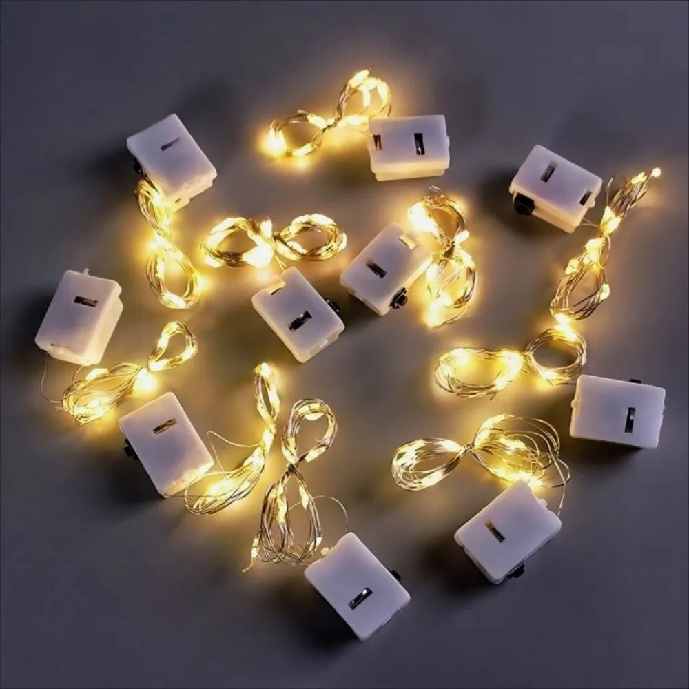 Petite Guirlande LED Bland Chaud stylé