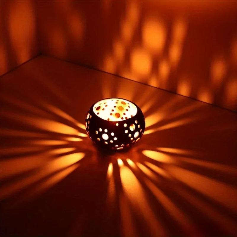 Photophore Bol Créatif Ajouré Original