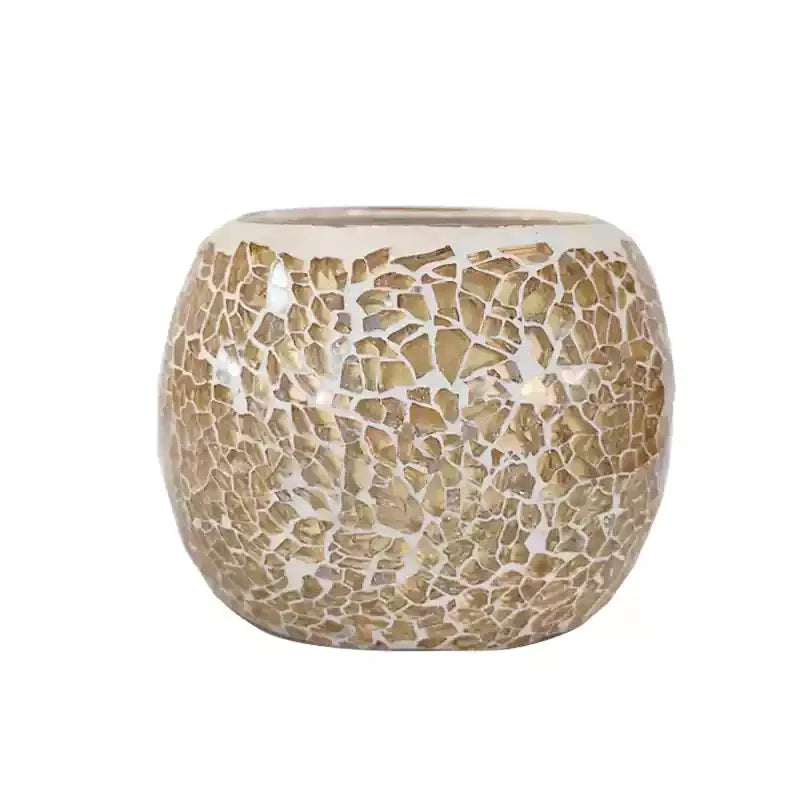 Photophore en Verre Mosaïque Design stylé
