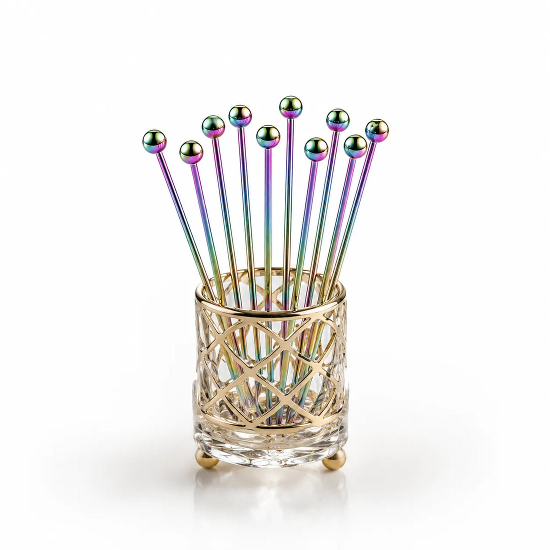 Pics Cocktail Arc-en-ciel à Perle design