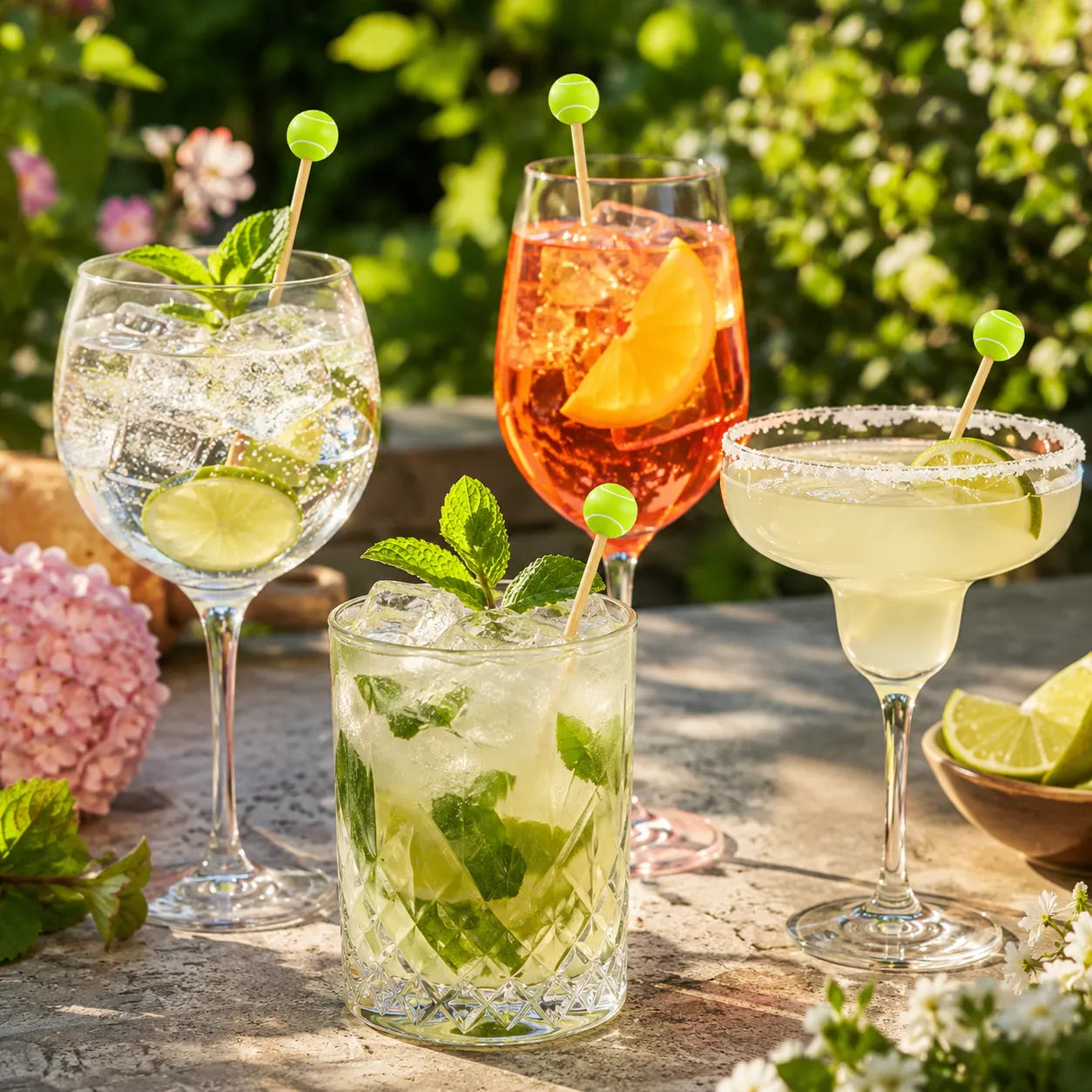 Pics Cocktail Balle de Tennis