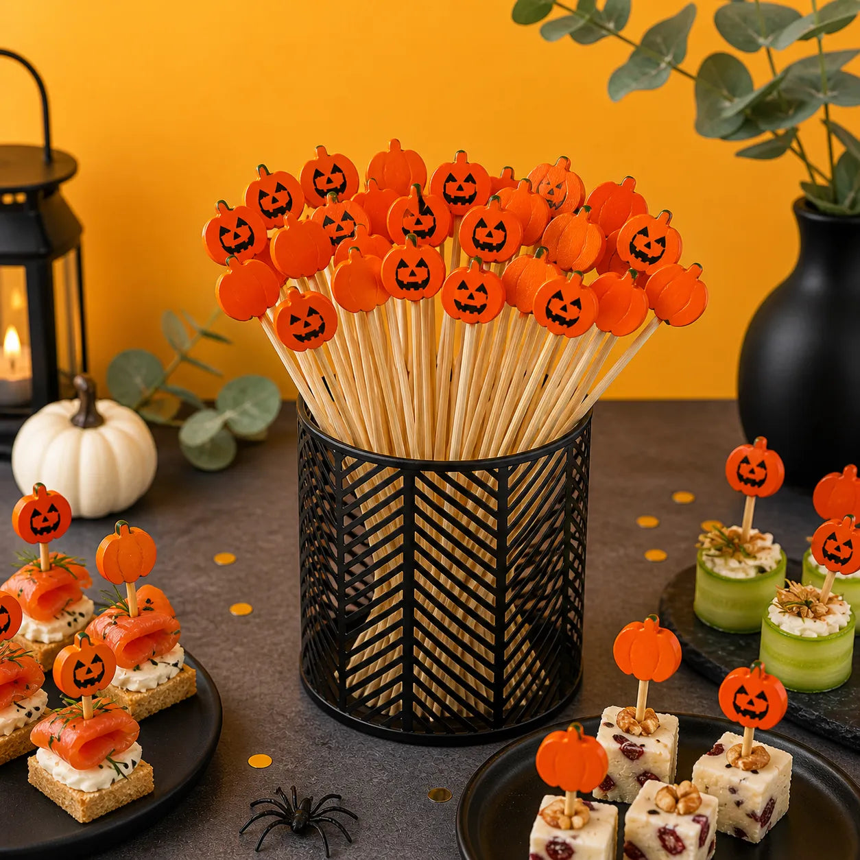 Pics Cocktail Citrouille Halloween Expressif