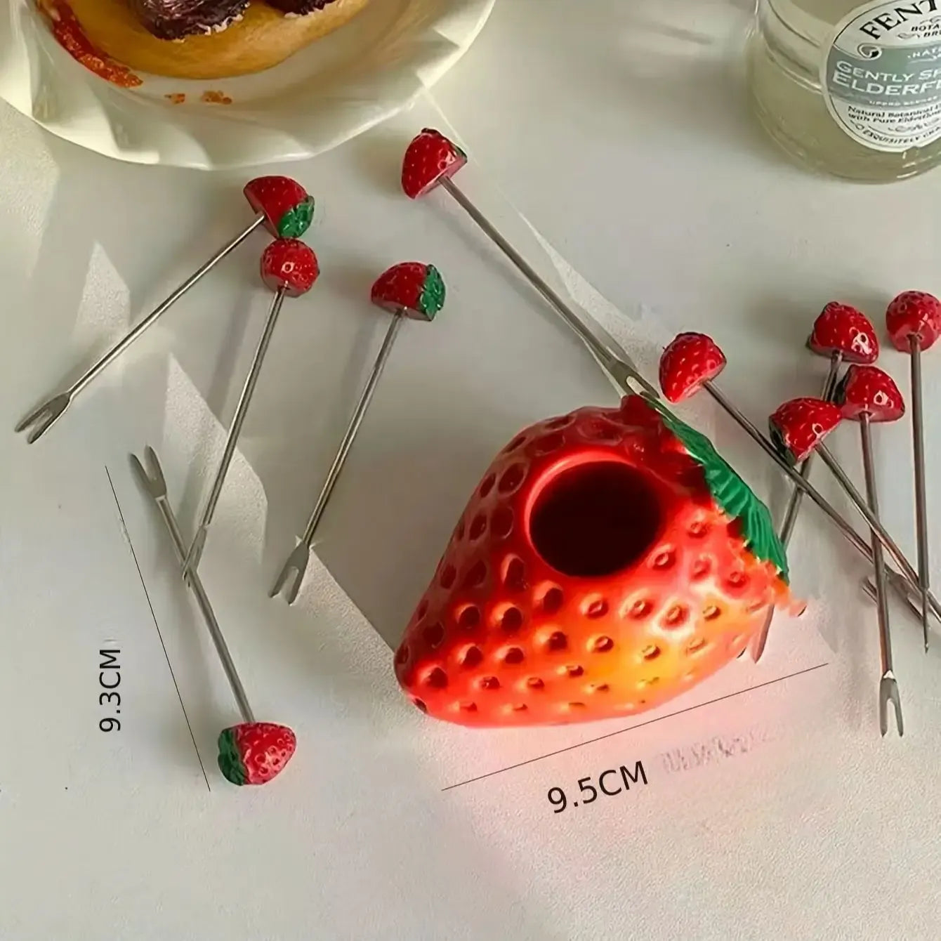 Pics Fraise en Inox Chic