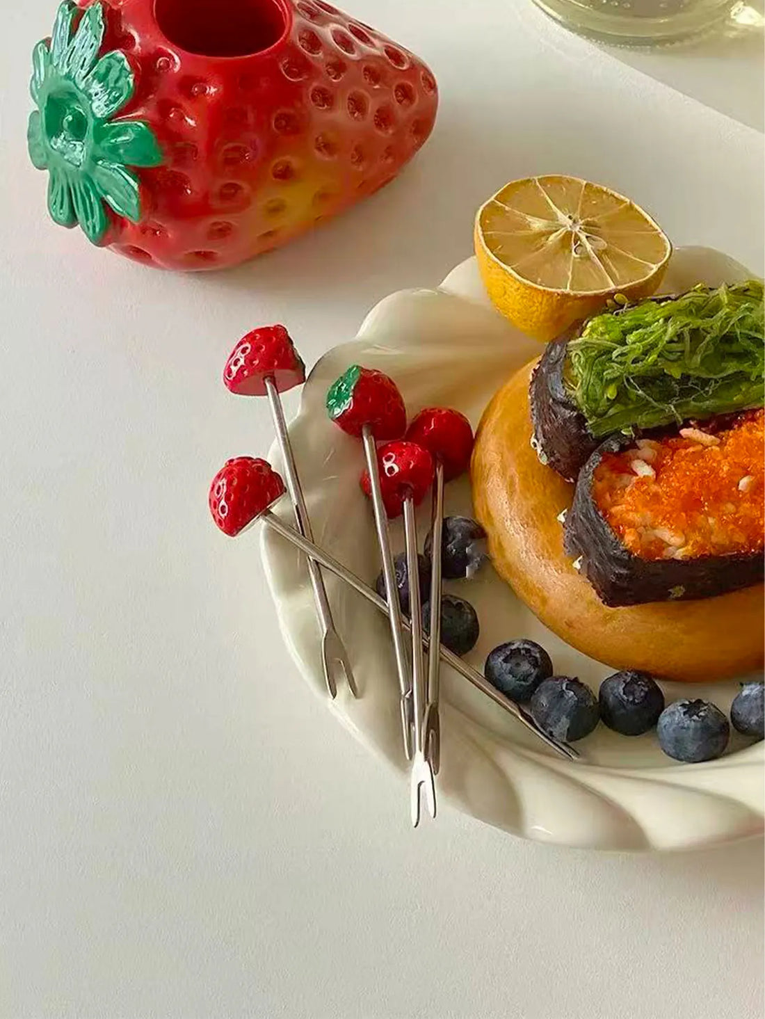 Pics Fraise en Inox Harmonieux