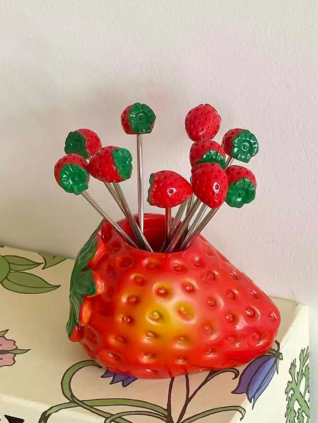 Pics Fraise en Inox Minimaliste