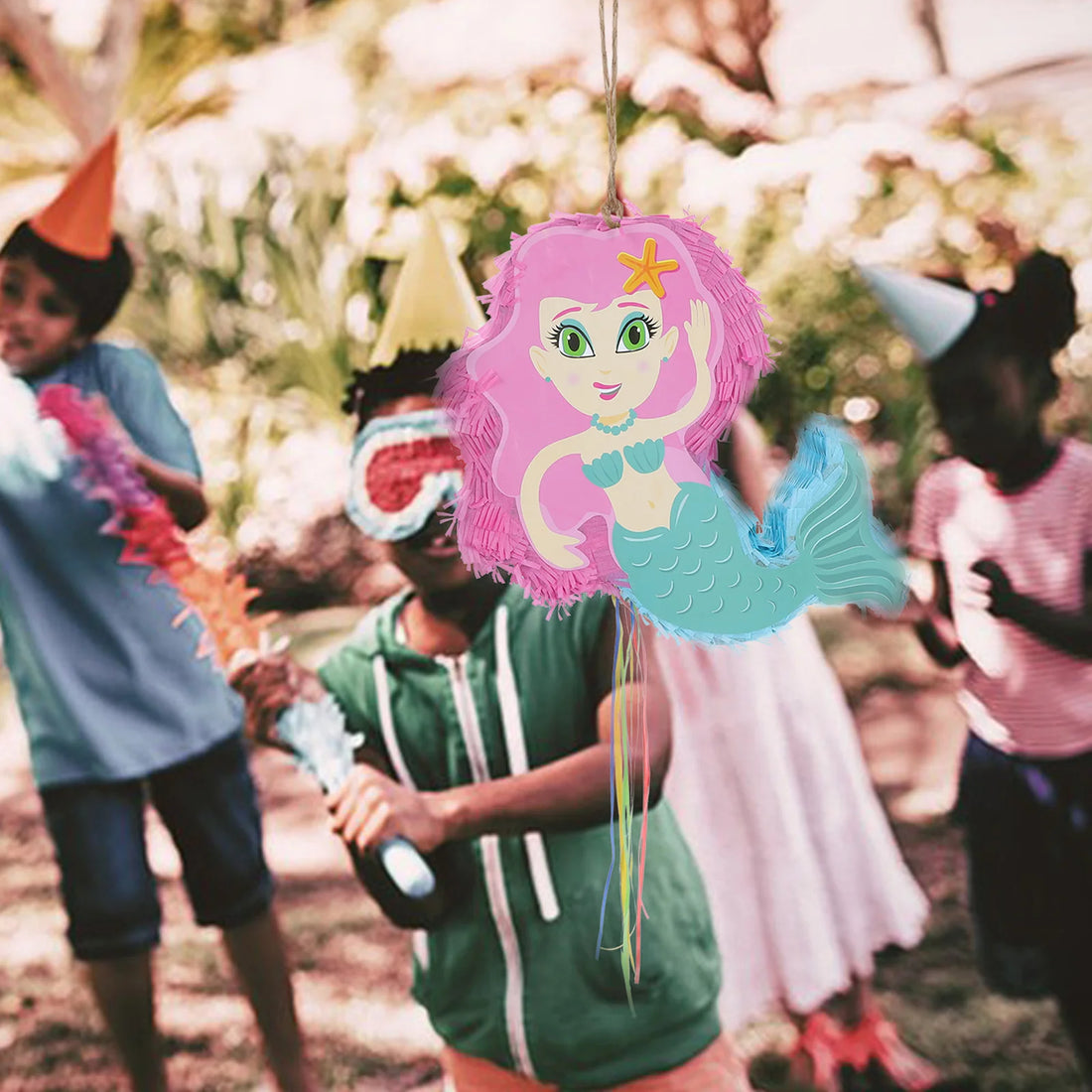 Pinata Anniversaire Sirène Princesse 