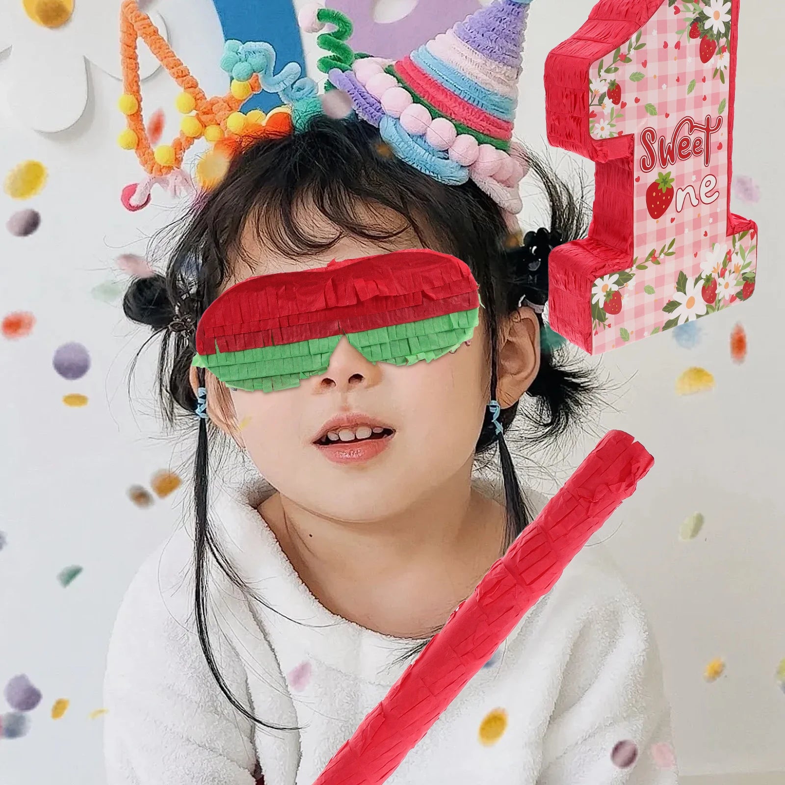 Pinata Chiffre 1 Papier 