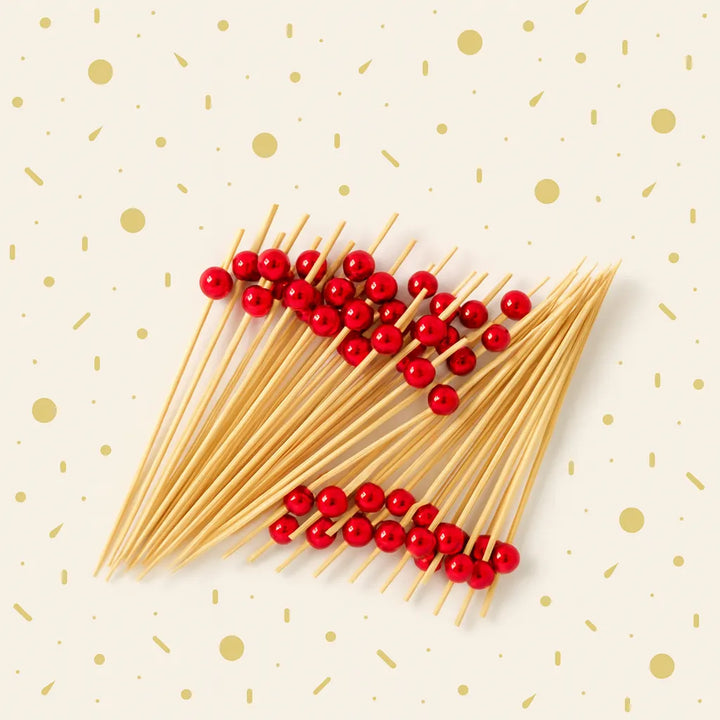 Pique Cocktail Perle Rouge