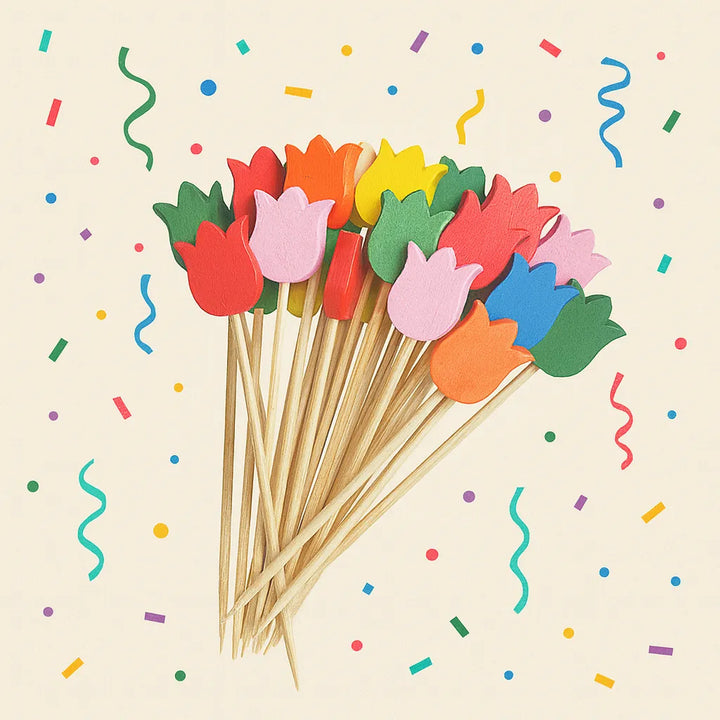 Piques Alimentaires Tulipe