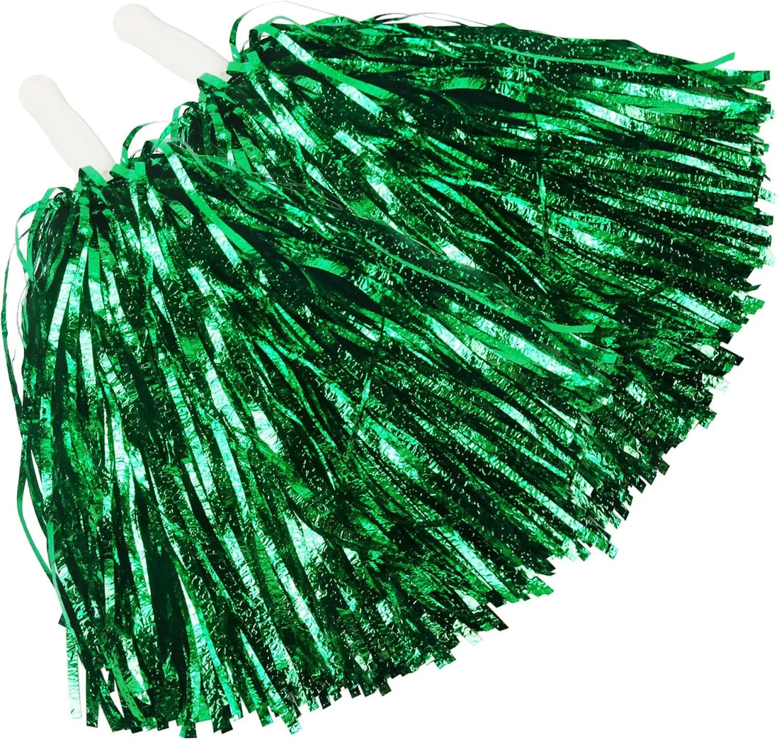 Pompons de Pom-pom Girl Verts stylé