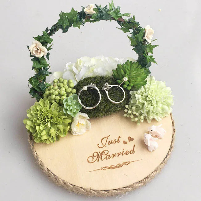 Porte Alliance Mariage Original Unique