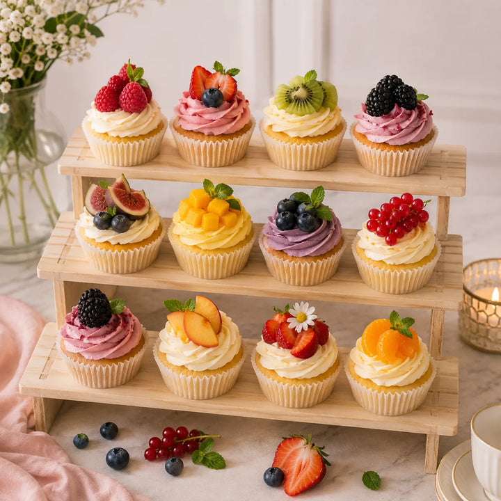 Présentoir à Cupcakes En Bois