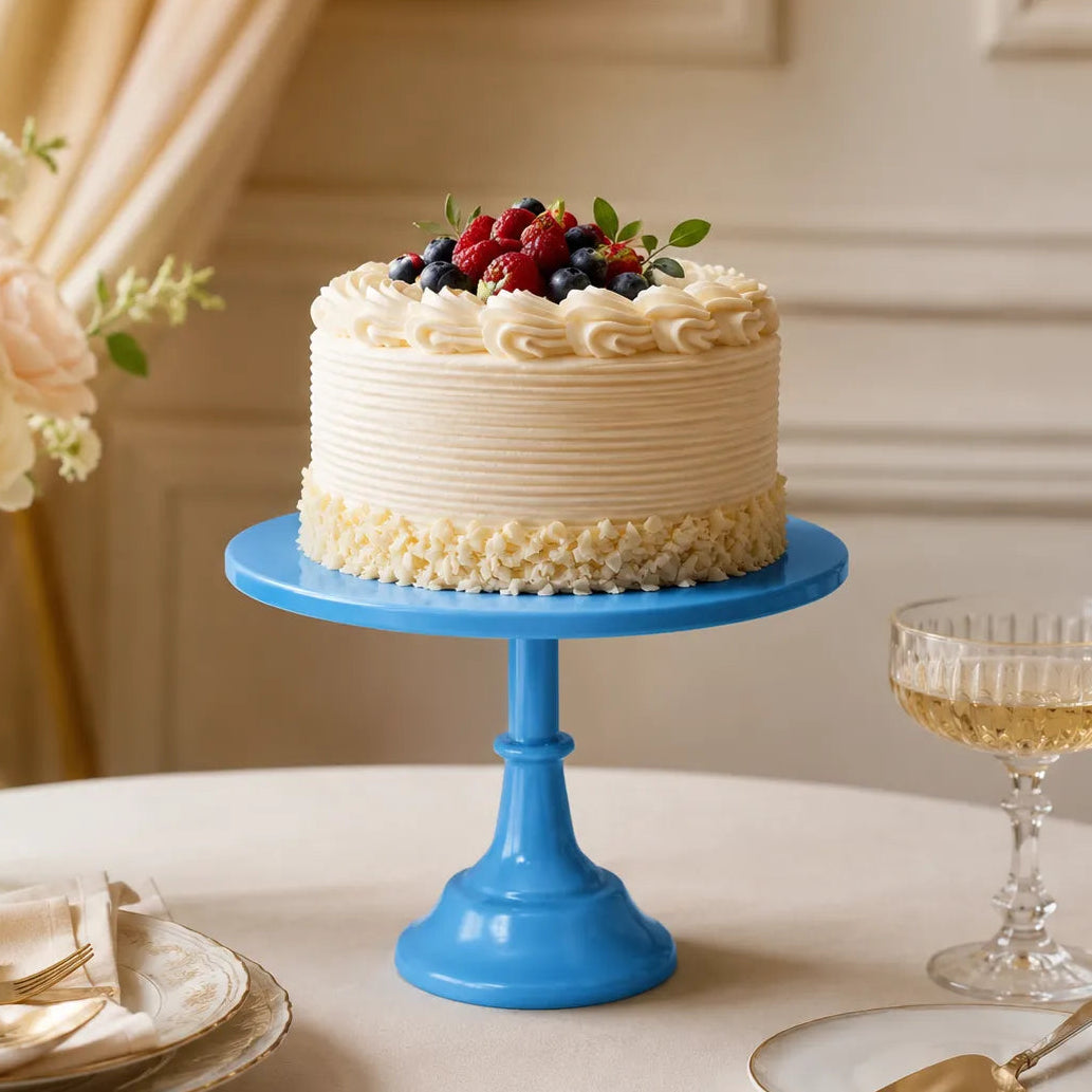 Présentoir à Gâteau Bleu Ciel