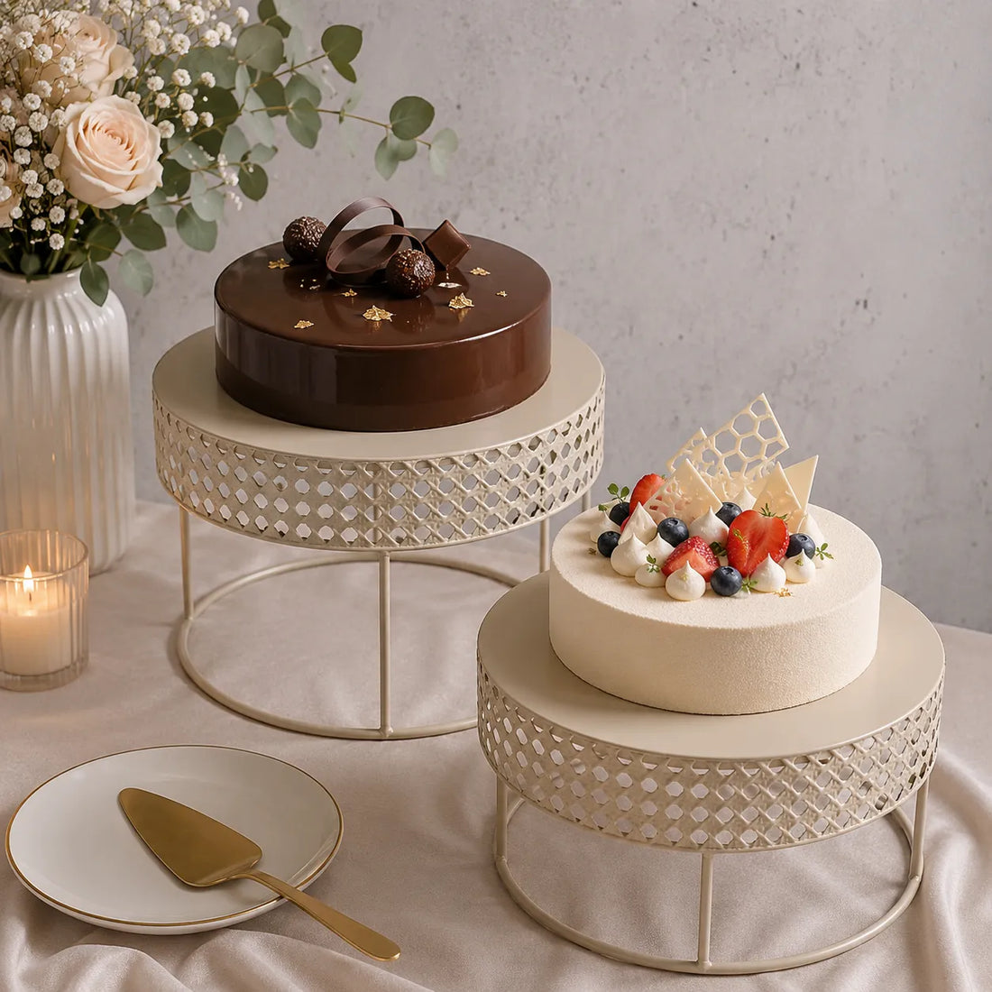 Présentoir à Gâteau De Luxe