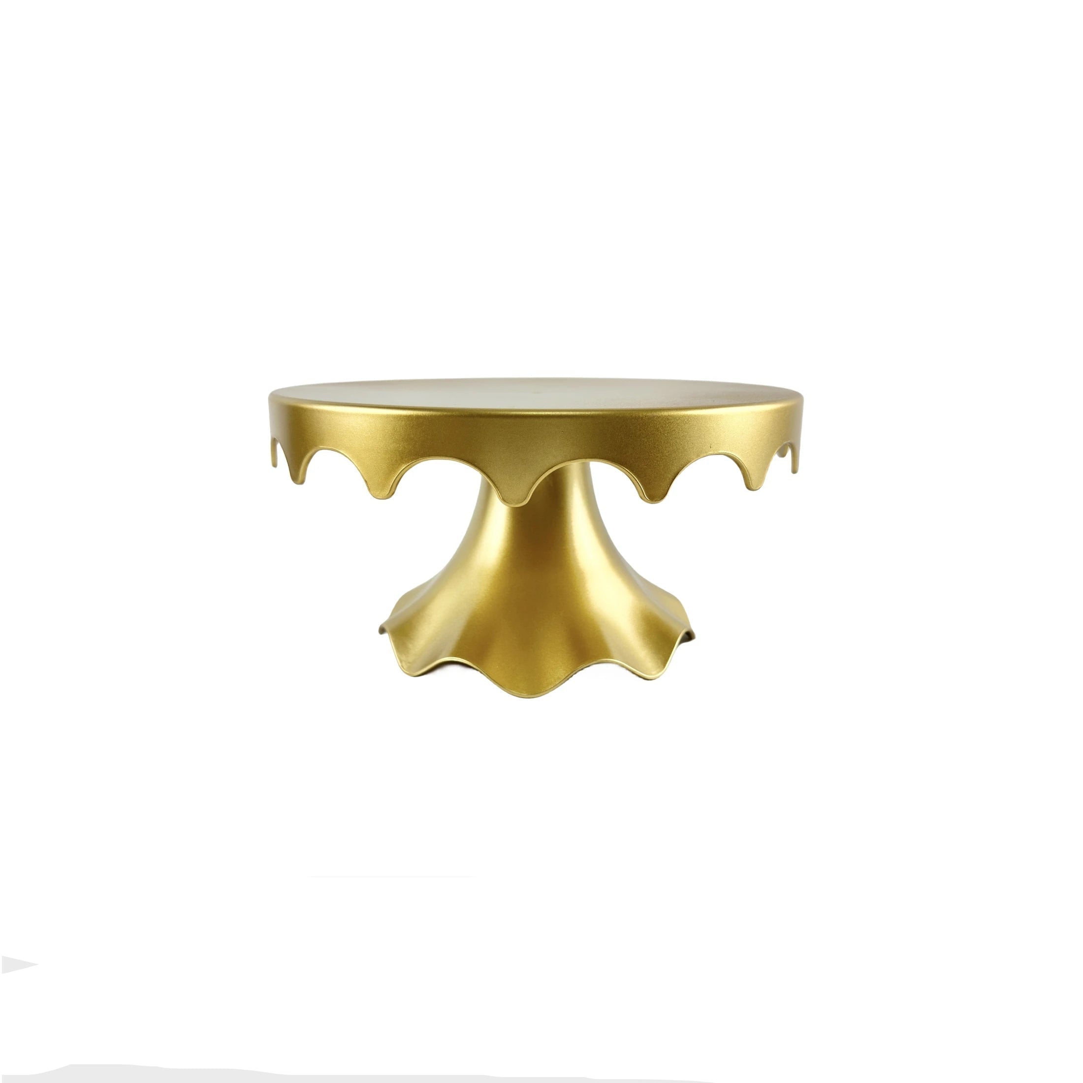 Présentoir à Gâteau Doré Design