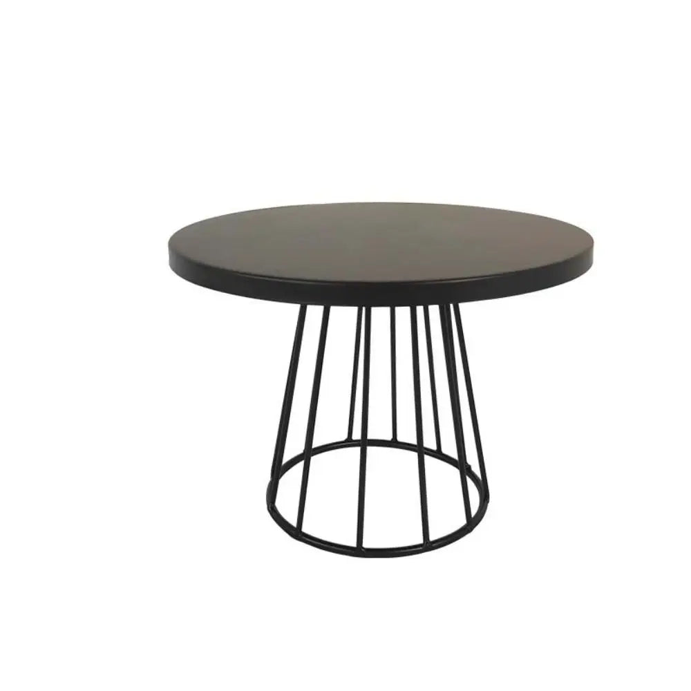 Présentoir à Gâteau Métallique Noir minimaliste