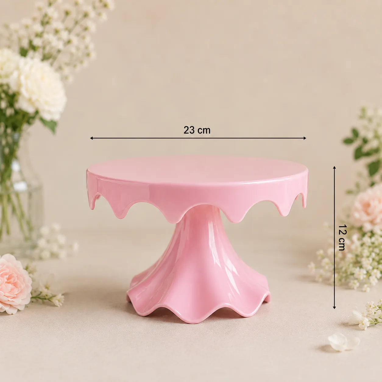 Présentoir à Gâteau Rose Tendre sublime