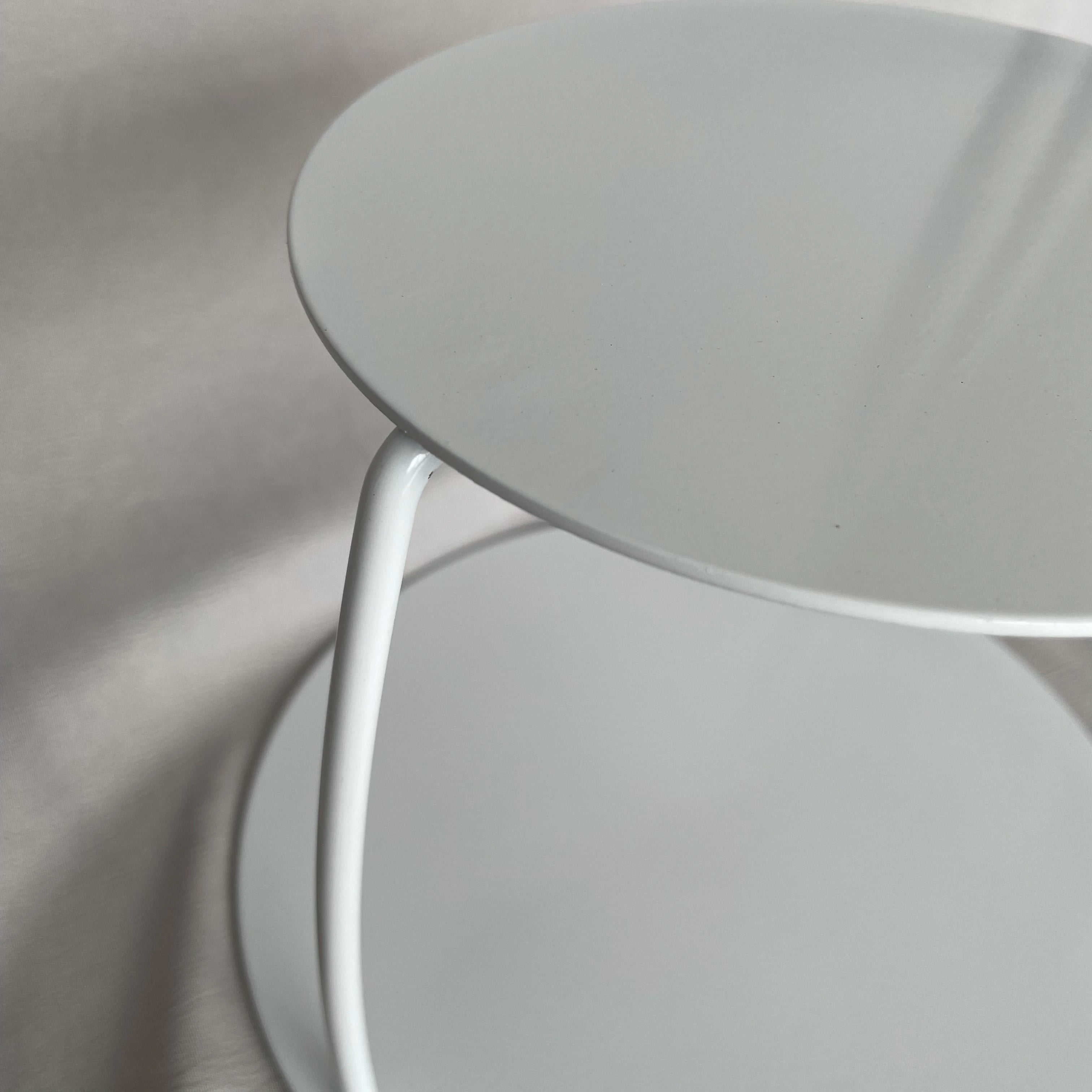 Présentoir à Gâteaux Rond Blanc Elégant