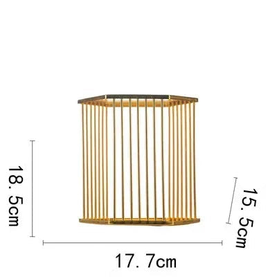 Présentoir de Gâteau Créatif Doré Taille M