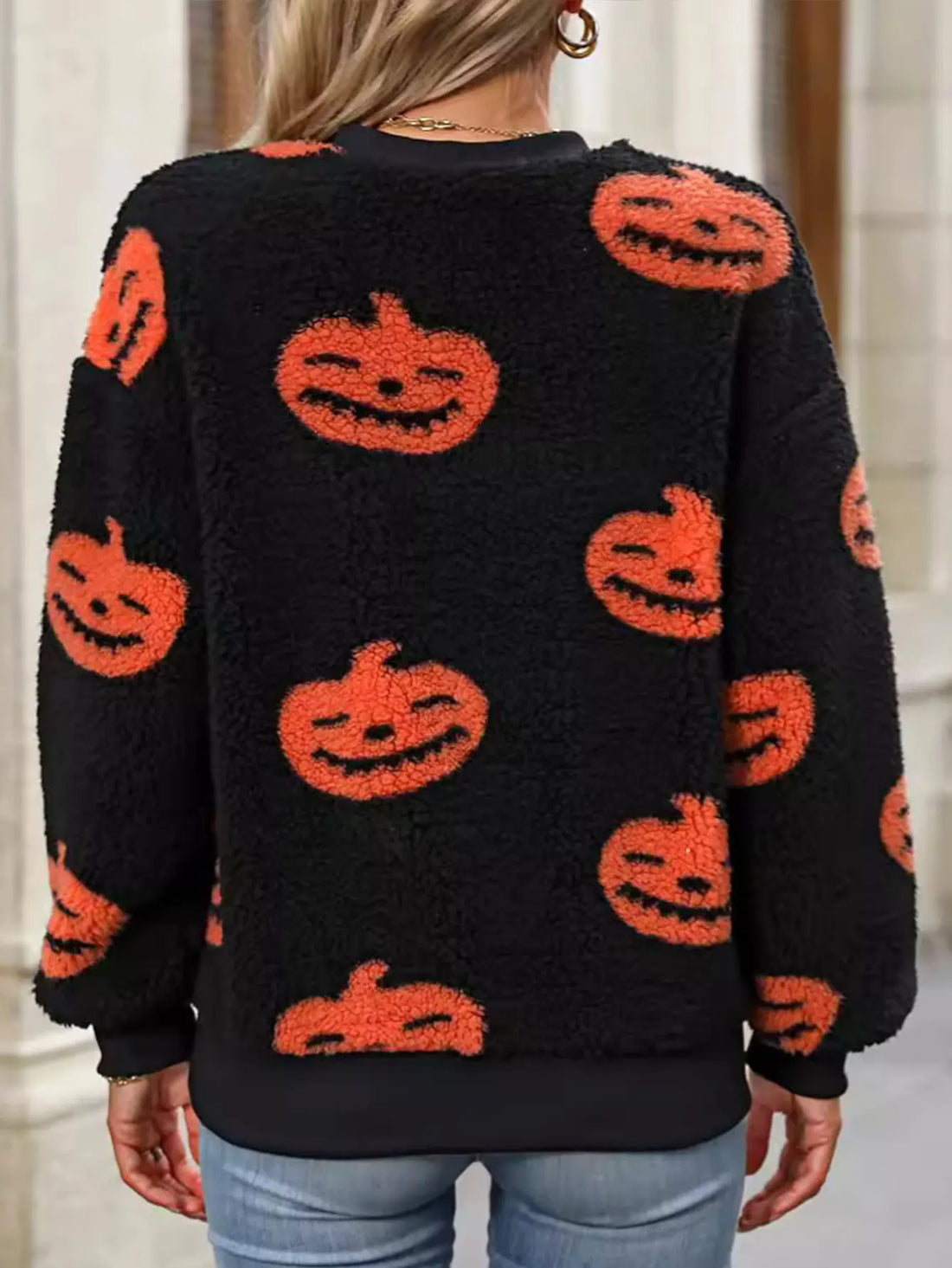 Pull Hiver Halloween Unique