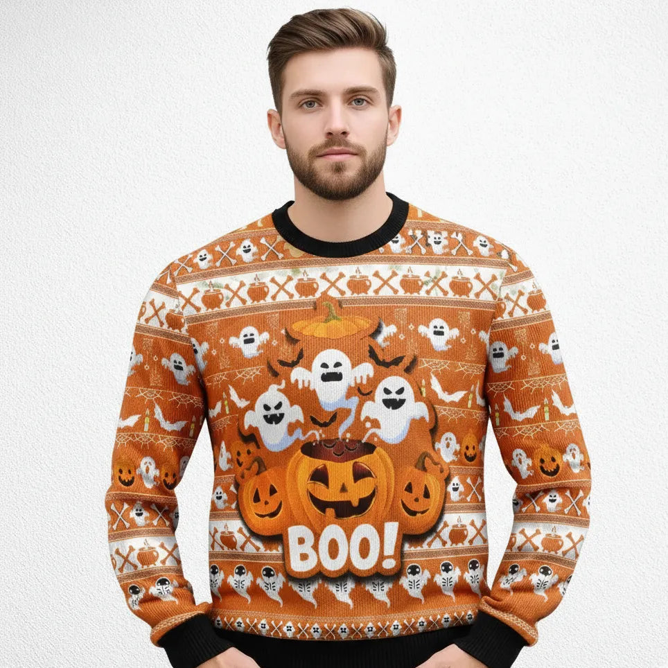 Pull Motif Halloween