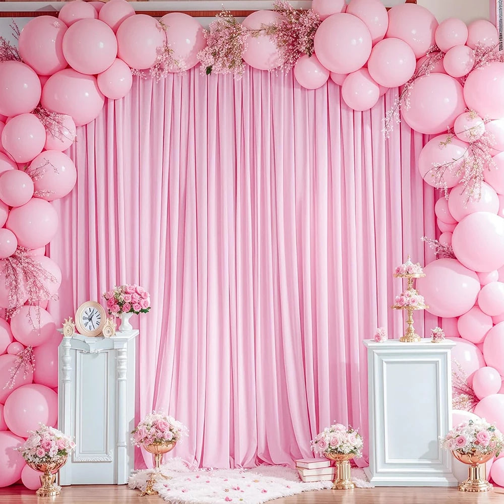 Rideau d’Arrière-Plan Mariage Rose