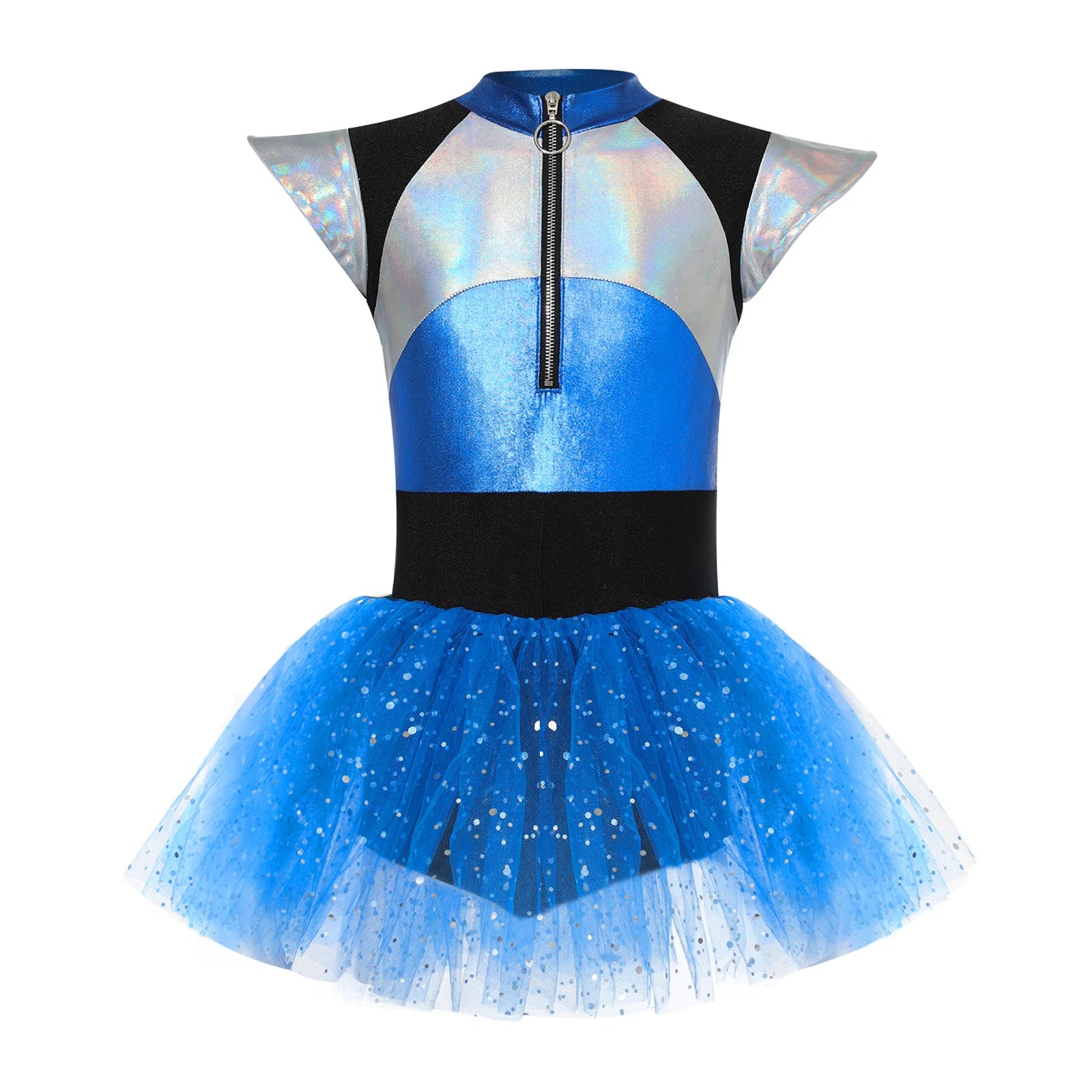 Robe Astronaute Pailletée Fille élégante