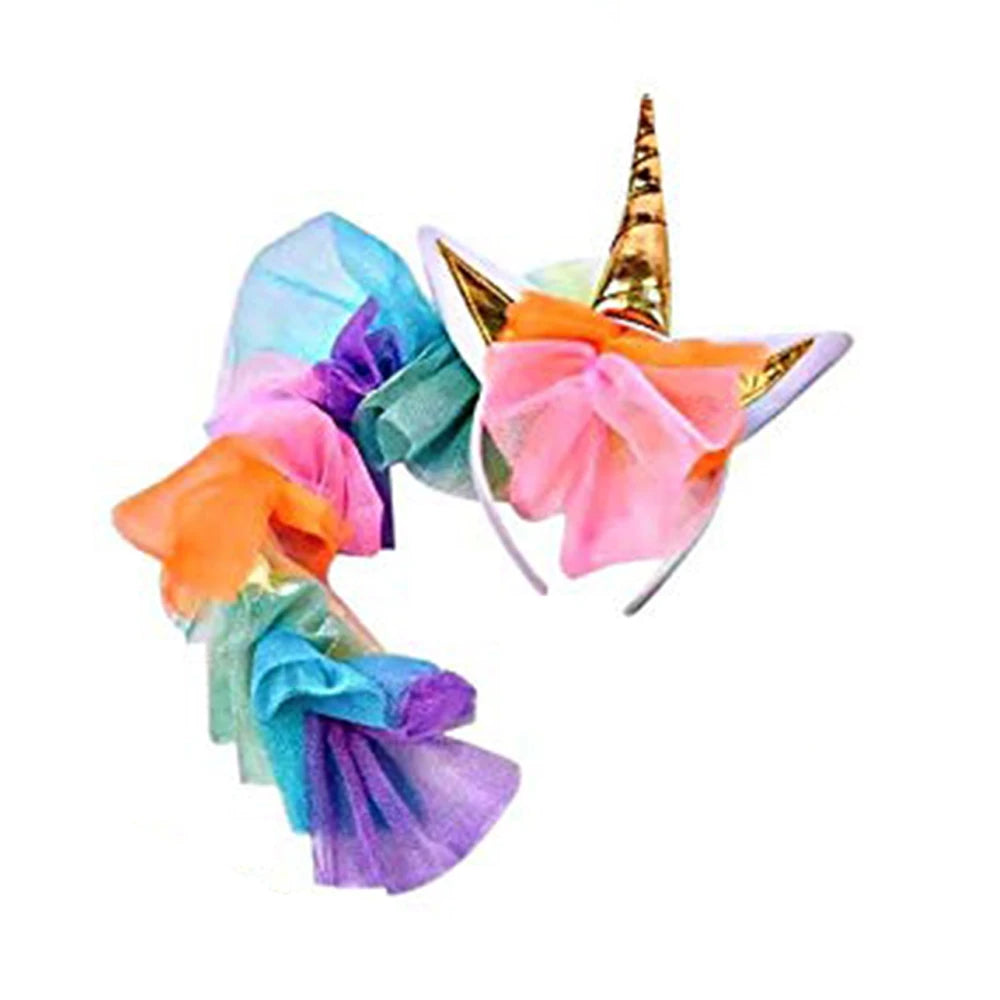 Robe Licorne Arc-en-ciel à Paillettes Accessoires