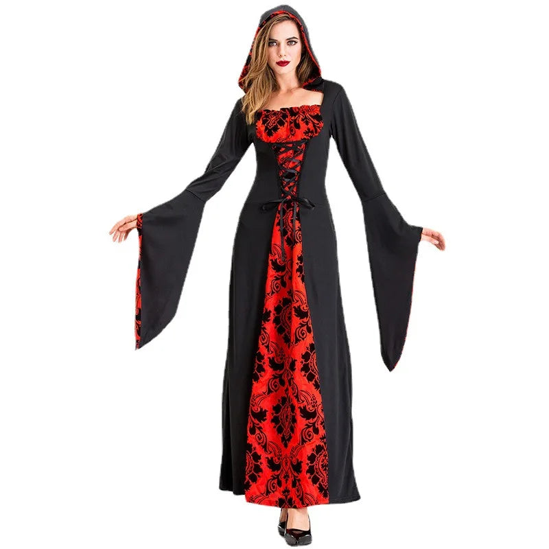 Robe Sirène à Manches Evasées Design