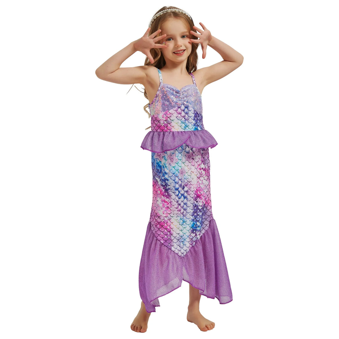 Robe Sirène Scintillante Stylé