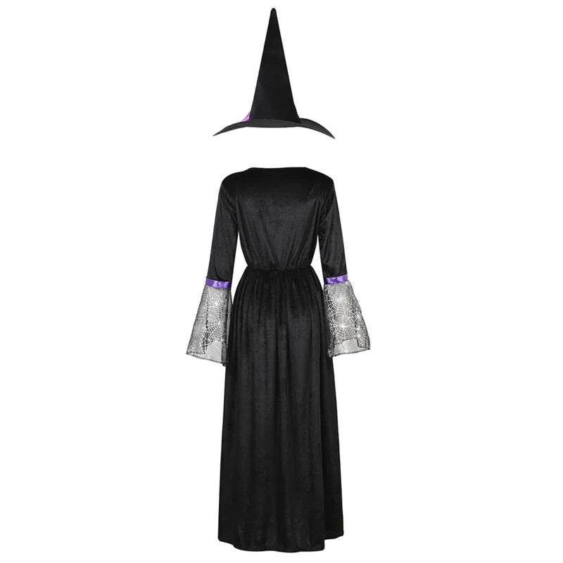 Robe Sorcière avec Chapeau dos
