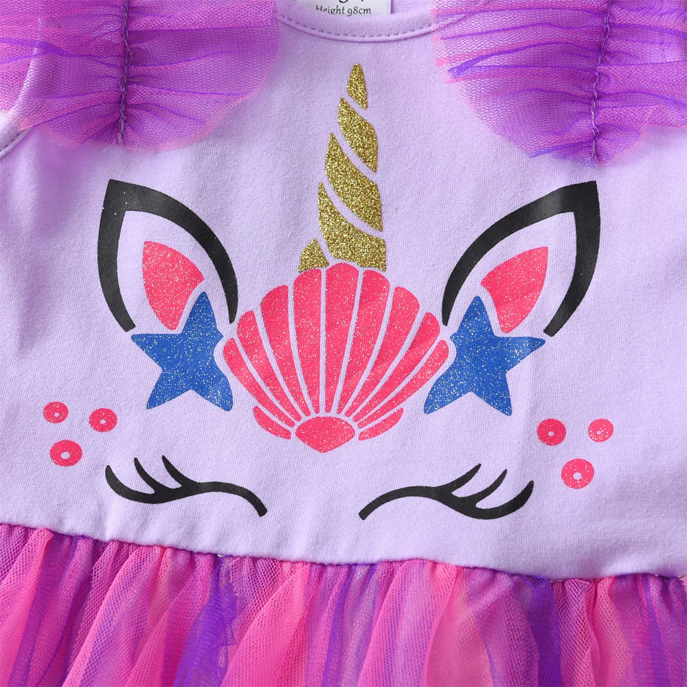 Robe Tutu Licorne Décontractée Originale