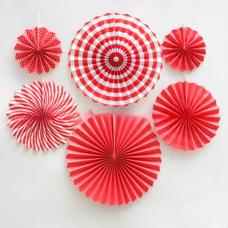 Rosaces Rouges Elégantes Design
