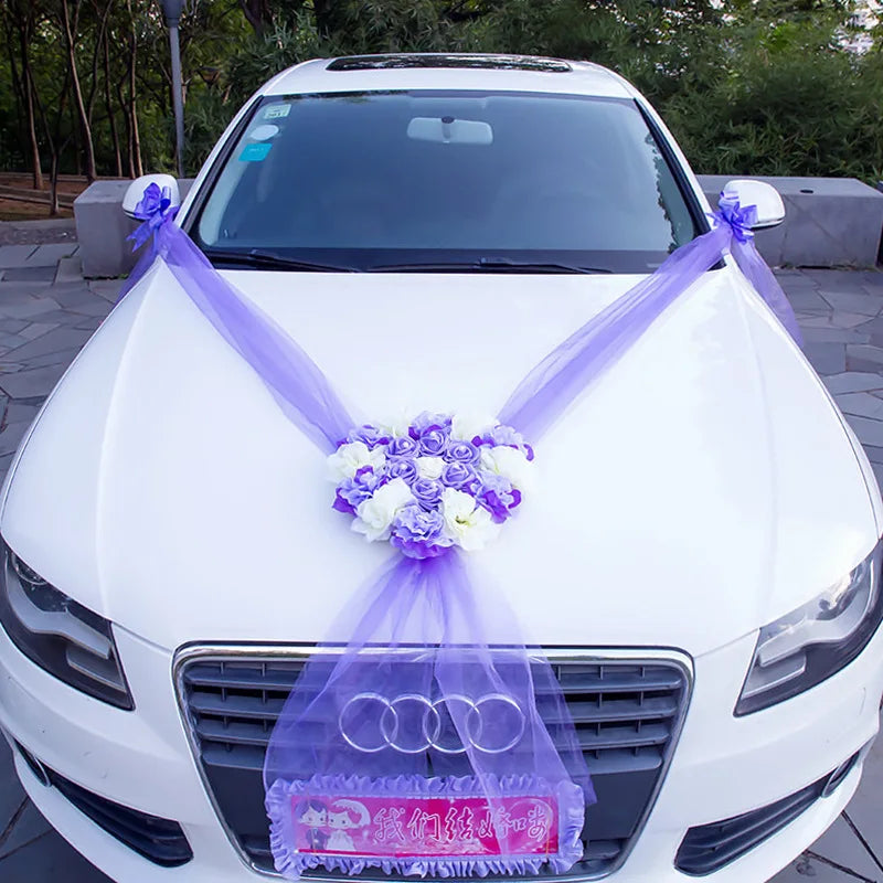 Ruban à Bouquet pour Voiture Mariage