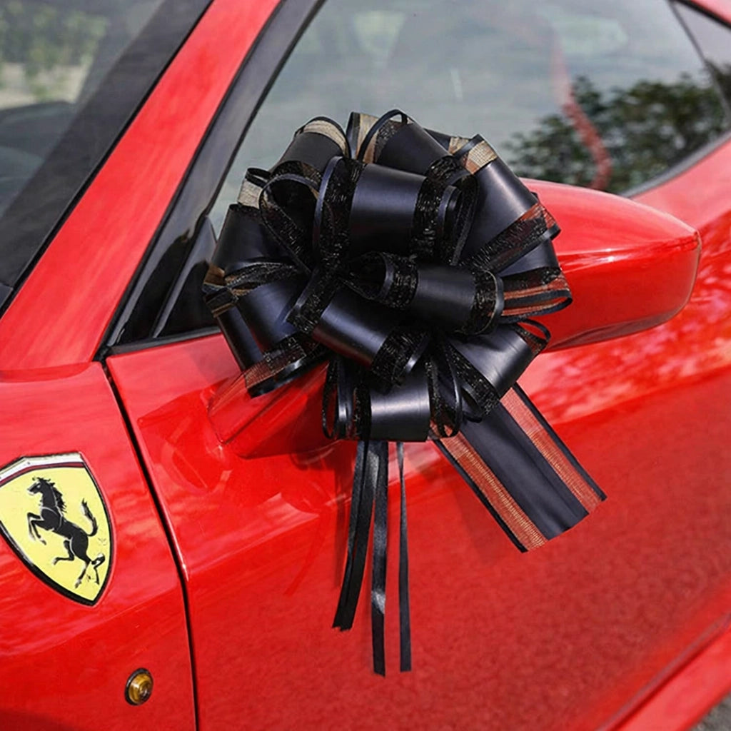 Ruban à Tirer Décoratif Noir Pour Voiture Mariage