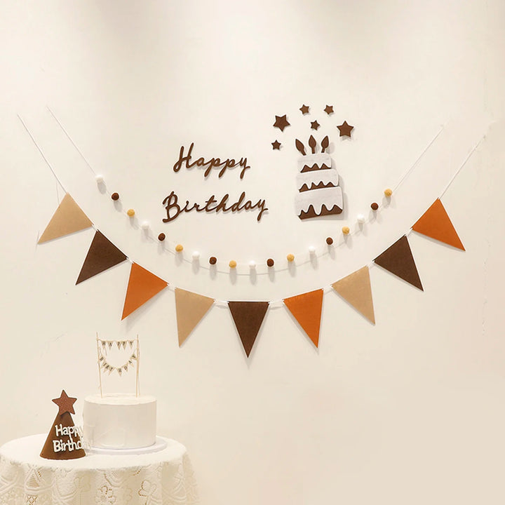 Guirlandes Anniversaire Rétro