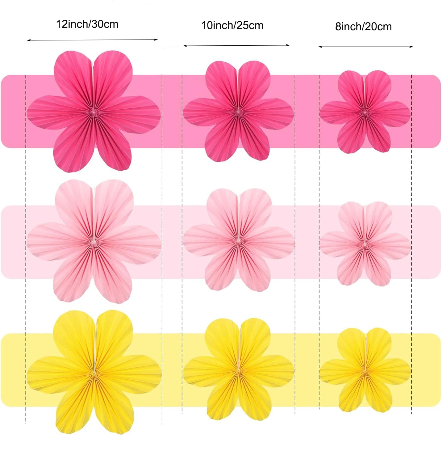 Guirlande De Fleurs en Papier