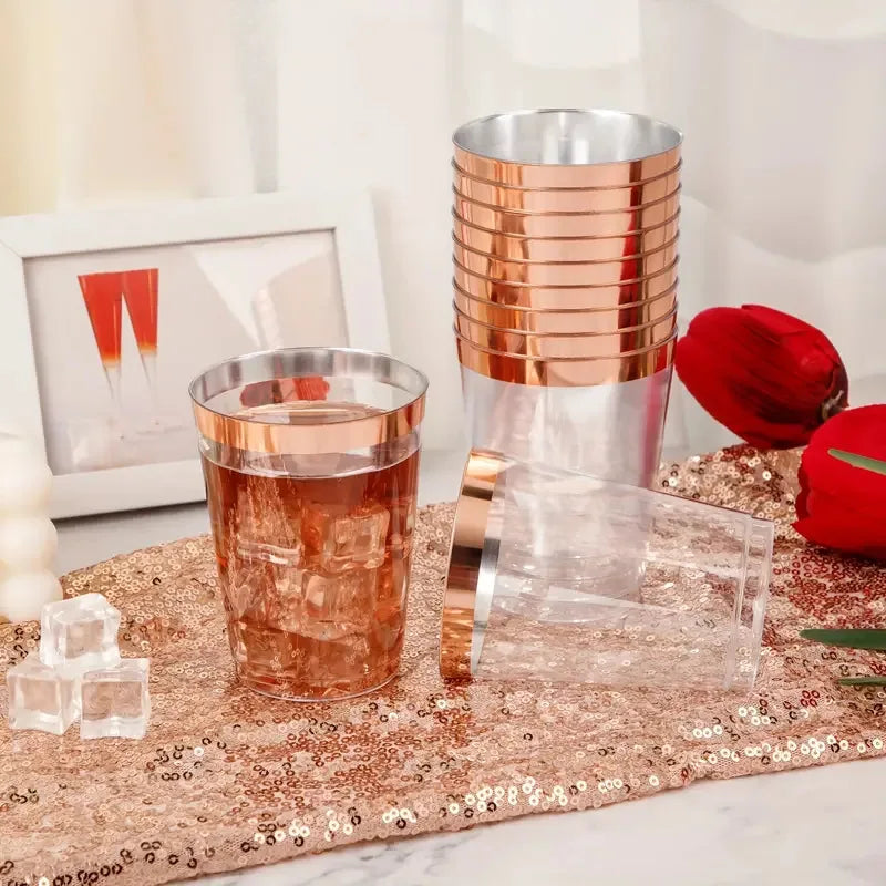 Verre en Plastique Cristal