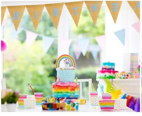 Guirlande Anniversaire Vintage Pratique