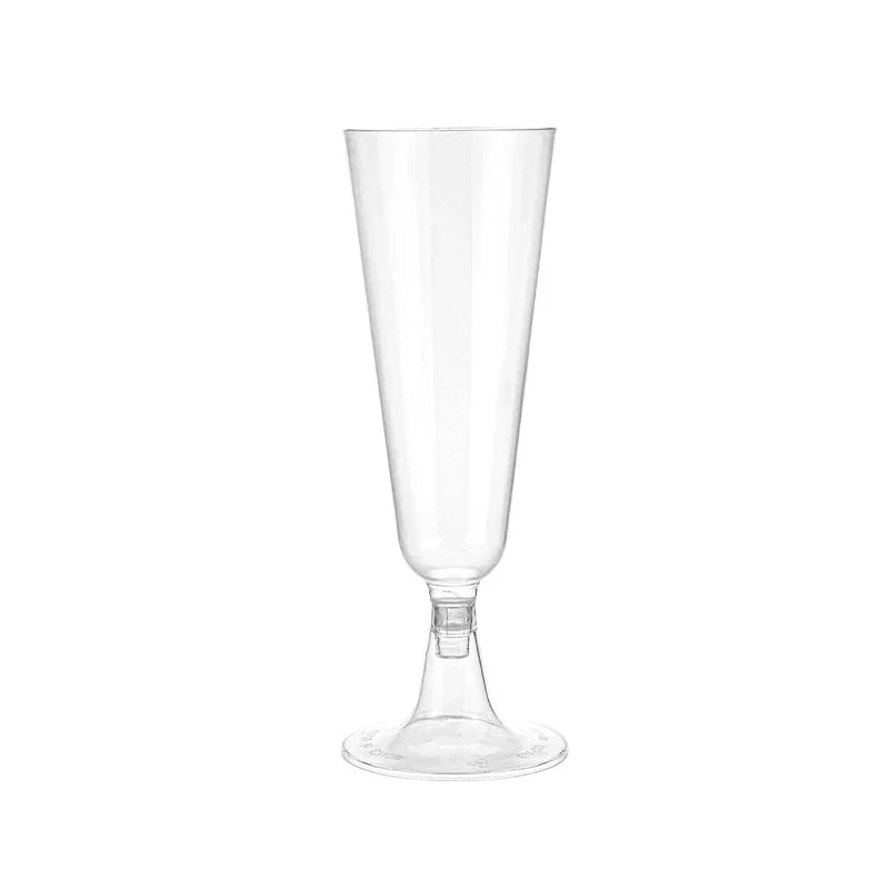 Verre a Champagne Jetable Transparent 