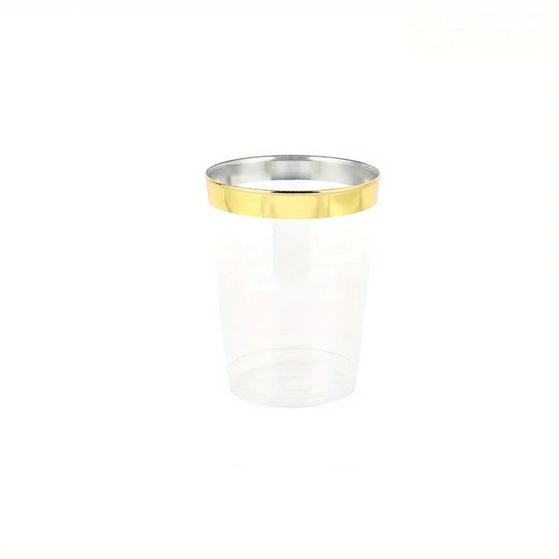 Kit Jetable Transparent Élégant