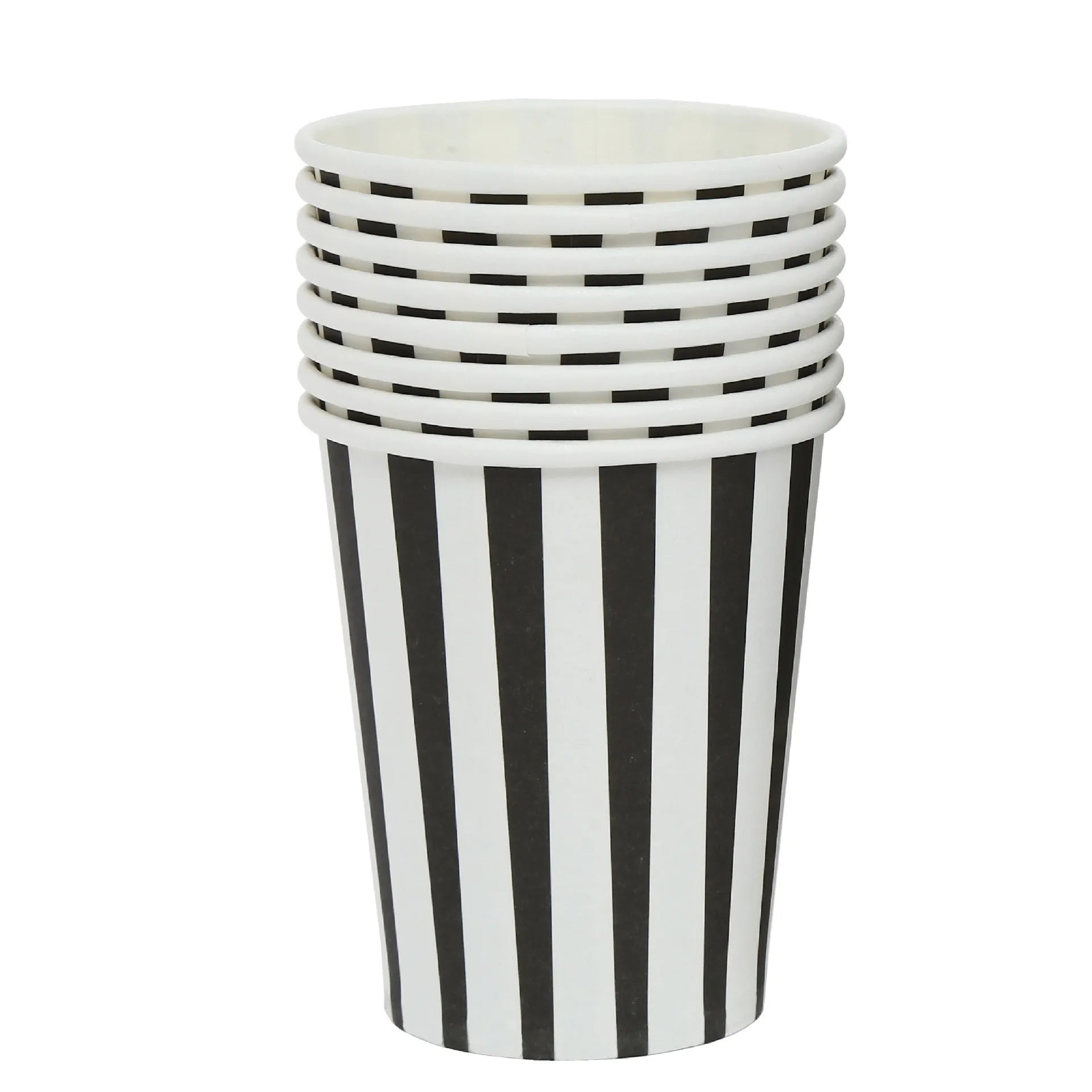 Kit Vaisselle Noir et Blanc Géométrique