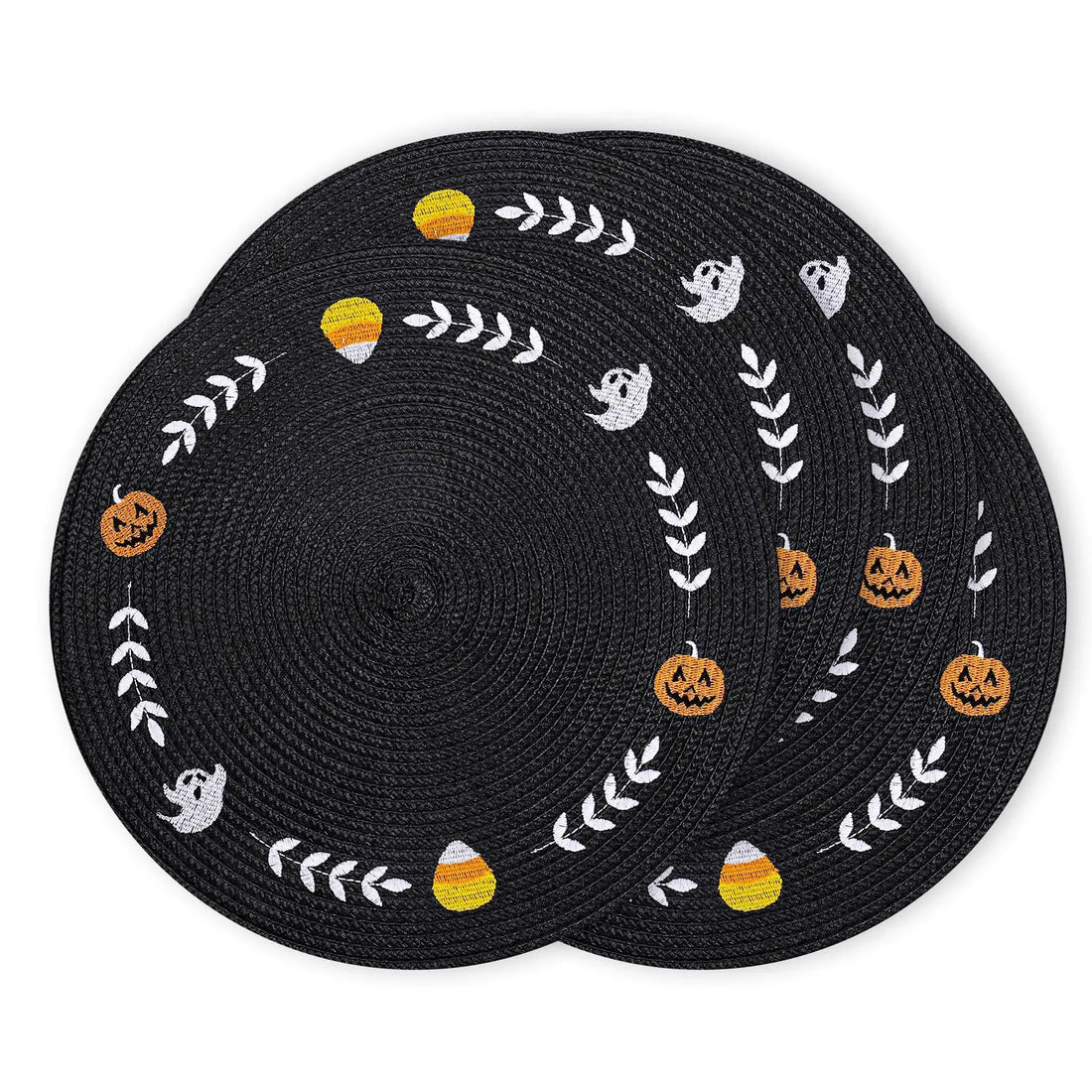 Napperon Rond Halloween Élégant