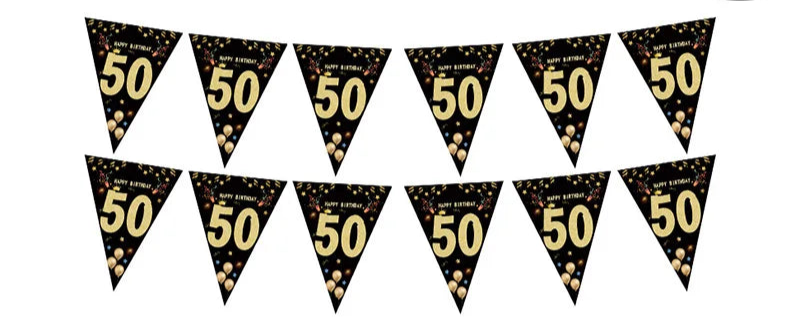 Guirlande Joyeux Anniversaire 50 Ans Originale