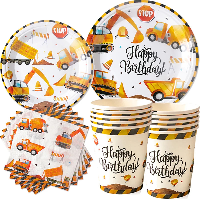 Vaisselle Jetable Anniversaire Garcon Pratique 