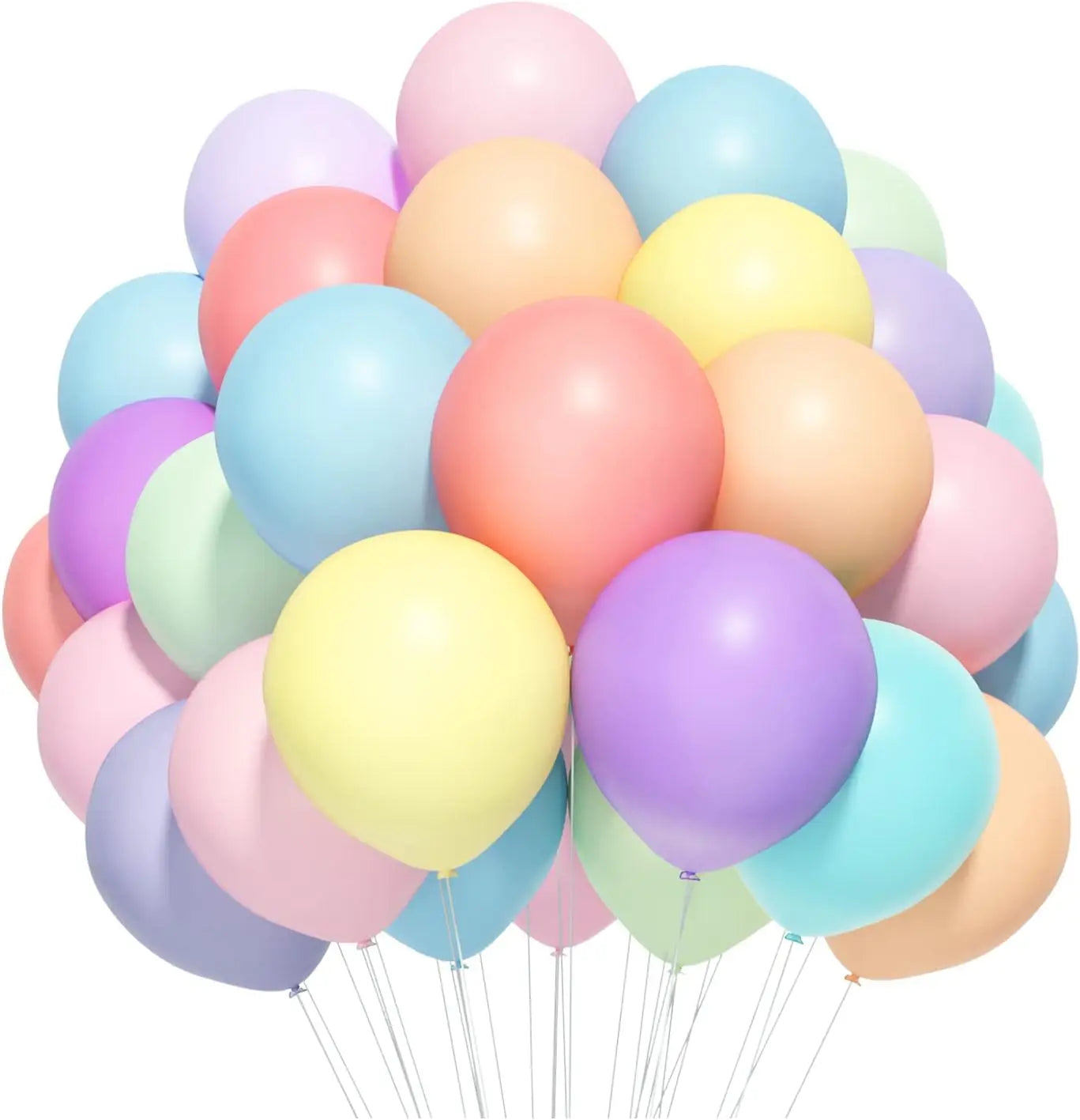 Ballons anniversaire Arc-en-ciel Uniques