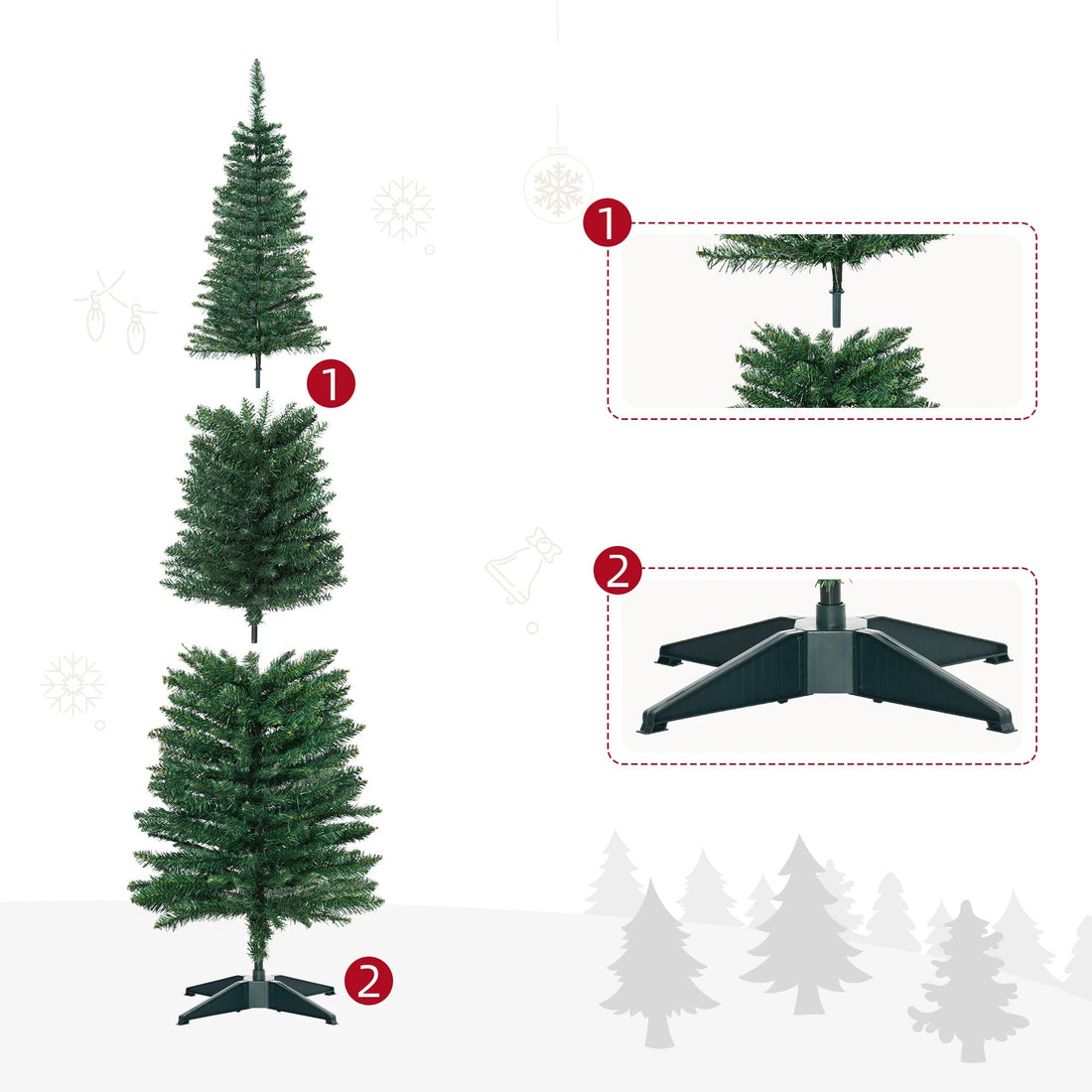 Sapin Artificiel Fin facile
