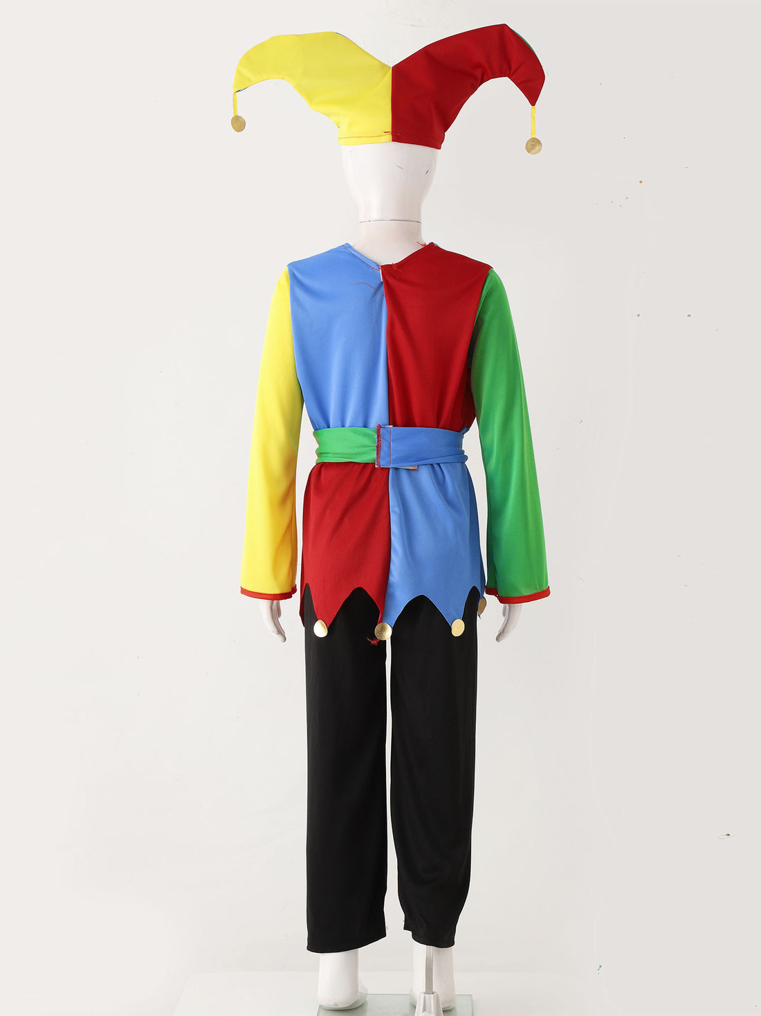 Costume de Clown Cirque Coloré Cool